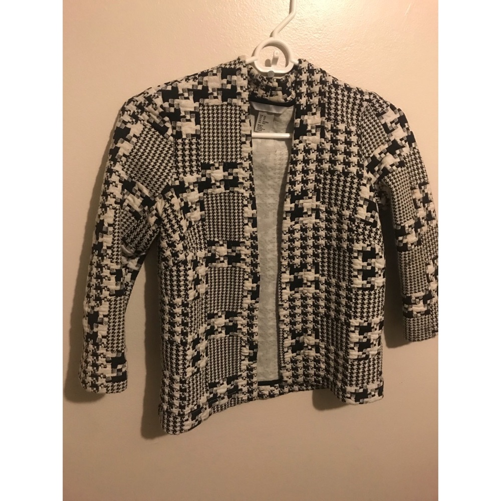 Plaid H&M blazer
